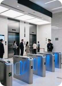 塞伯罗斯二维码门禁应用到楼宇场景案例