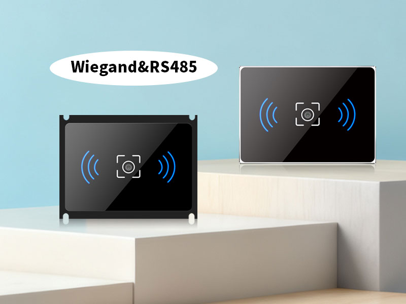 塞伯罗斯二维码梯控读头采用韦根 + RS485 一体化设计