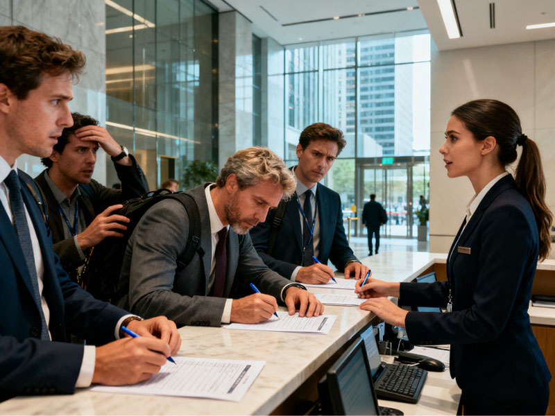 塞伯罗斯二维码门禁专为国内甲级写字楼痛点而生的现代化解决方案
