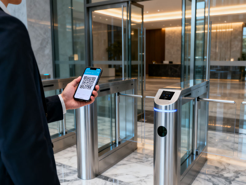 使用塞伯罗斯二维码进行访问控制：回收权限快，管理清晰、操作方便