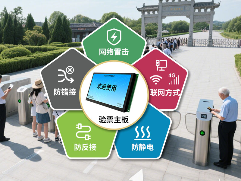 检票板pwb03景区应用4