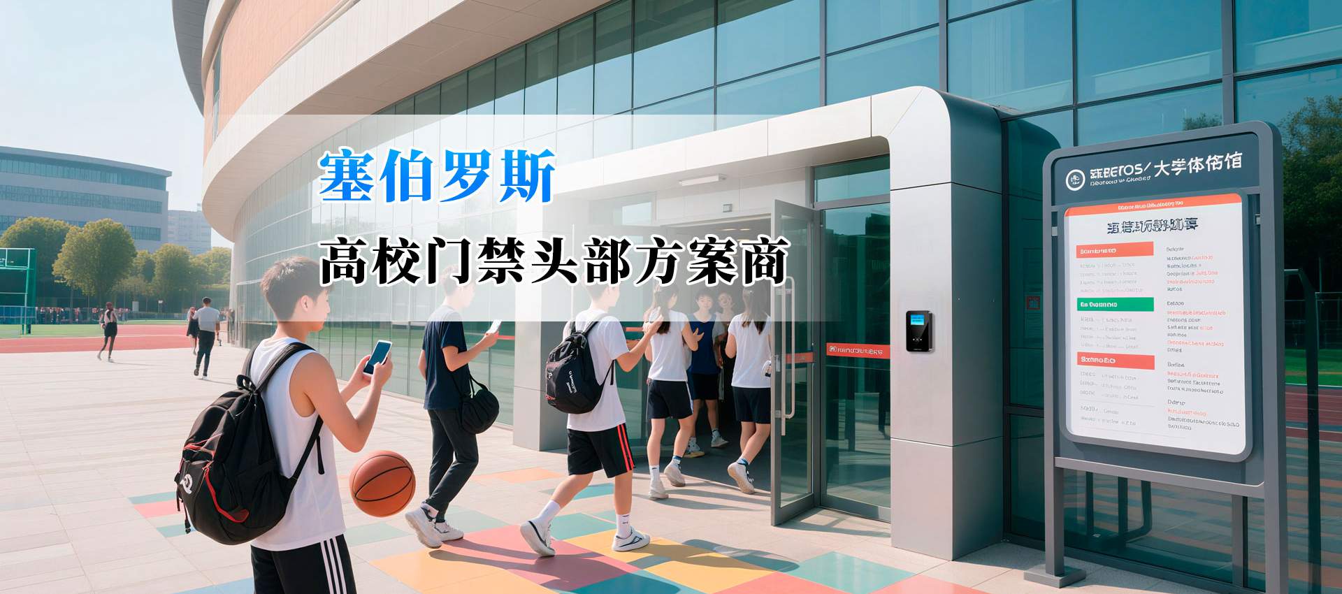 塞伯罗斯二维码门禁新官网高校应用场景