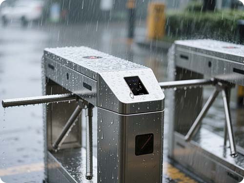 二维码门禁在场馆雨中使用的场景应用