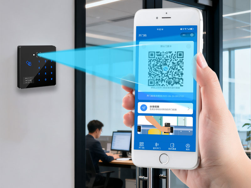 联坤 二维码门禁技术深度解析从静态码到动态活码的安全升级1
