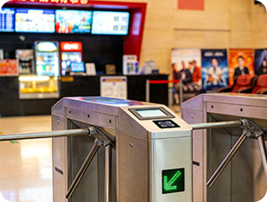 实名验票终端影院检票场景